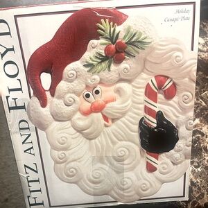 Fitz & Floyd decorative holiday plate